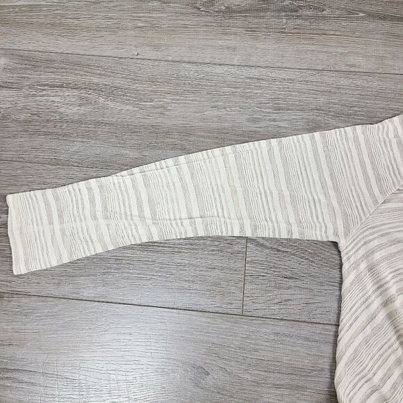 Old Navy Cream Knit Stripe Flowy Long Sleeve Top XL - Picture 11 of 16